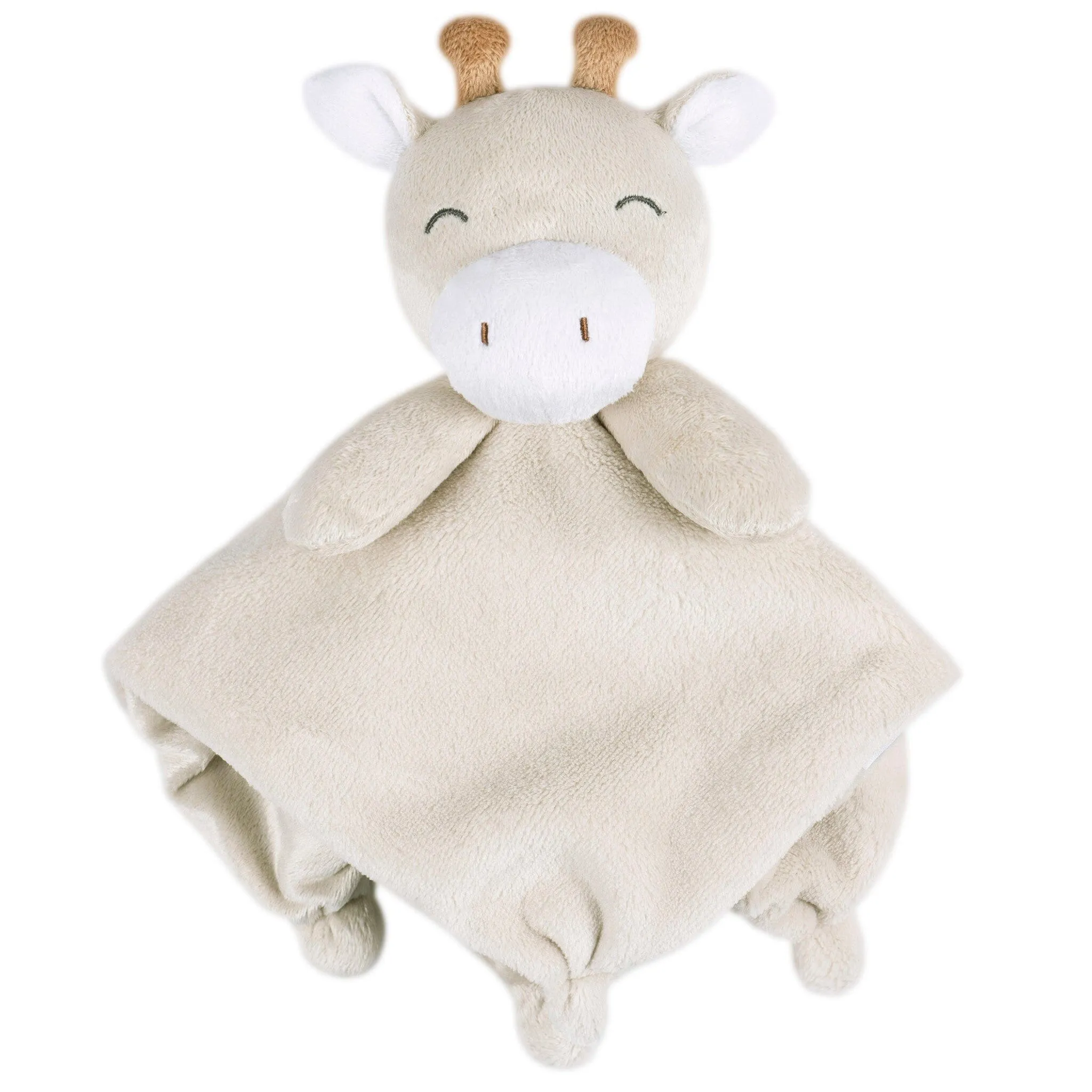 Baby Neutral Giraffe Security Blanket