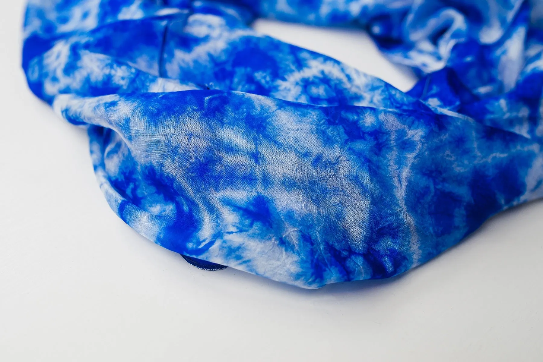 Blue Sky Infinity Silk Scarf