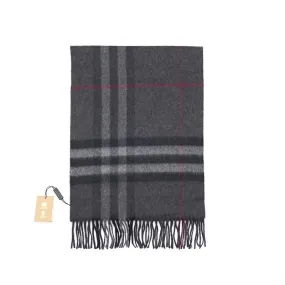 BURBERRY The Classic Check Cashmere Scarf