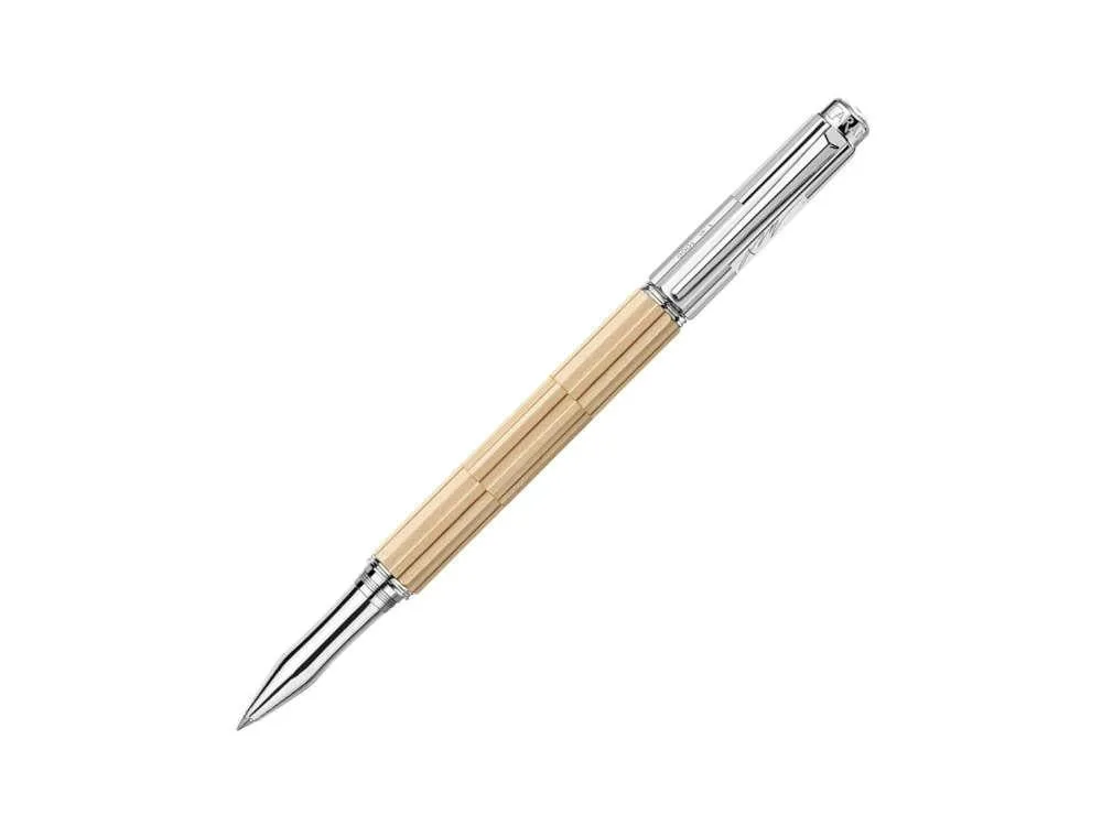 Caran d'Ache Varius Kengo Kuma Rollerball pen, Wood, Limit. Ed, 1658.471