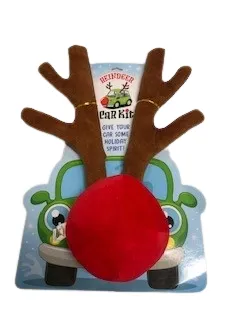 Christmas Reindeer Hat Assortment Floor Display - 42 Pieces Per Retail Ready Display 88361