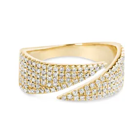 CORIE DIAMOND BOLD WRAP RING