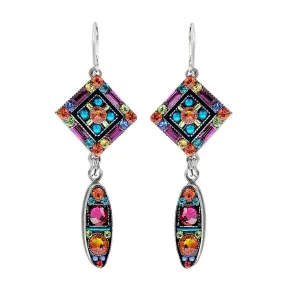 Firefly Mosaics La Dolce Vita Colorful Drop Earrings