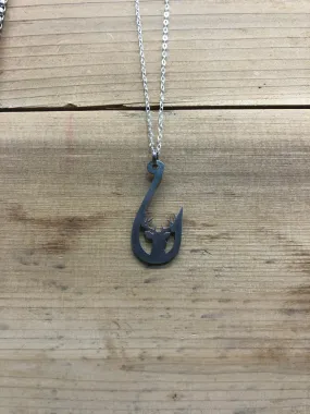 Fishhook/ Deer Necklace