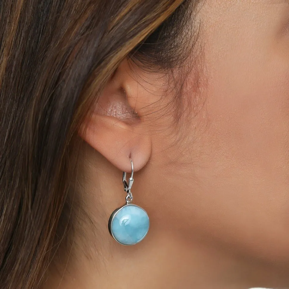 Larimar Earrings Keke