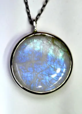 Moonstone Pendant Necklace