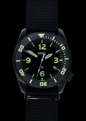 MWC "Depthmaster" 100atm / 3,280ft / 1000m Water Resistant Military Divers Watch in PVD Stainless Steel Case with Helium Valve (Automatic)