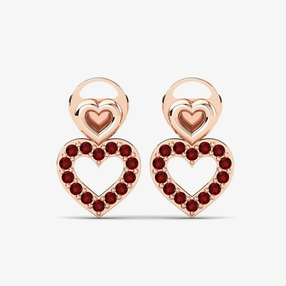 Patrizia Heart Earrings