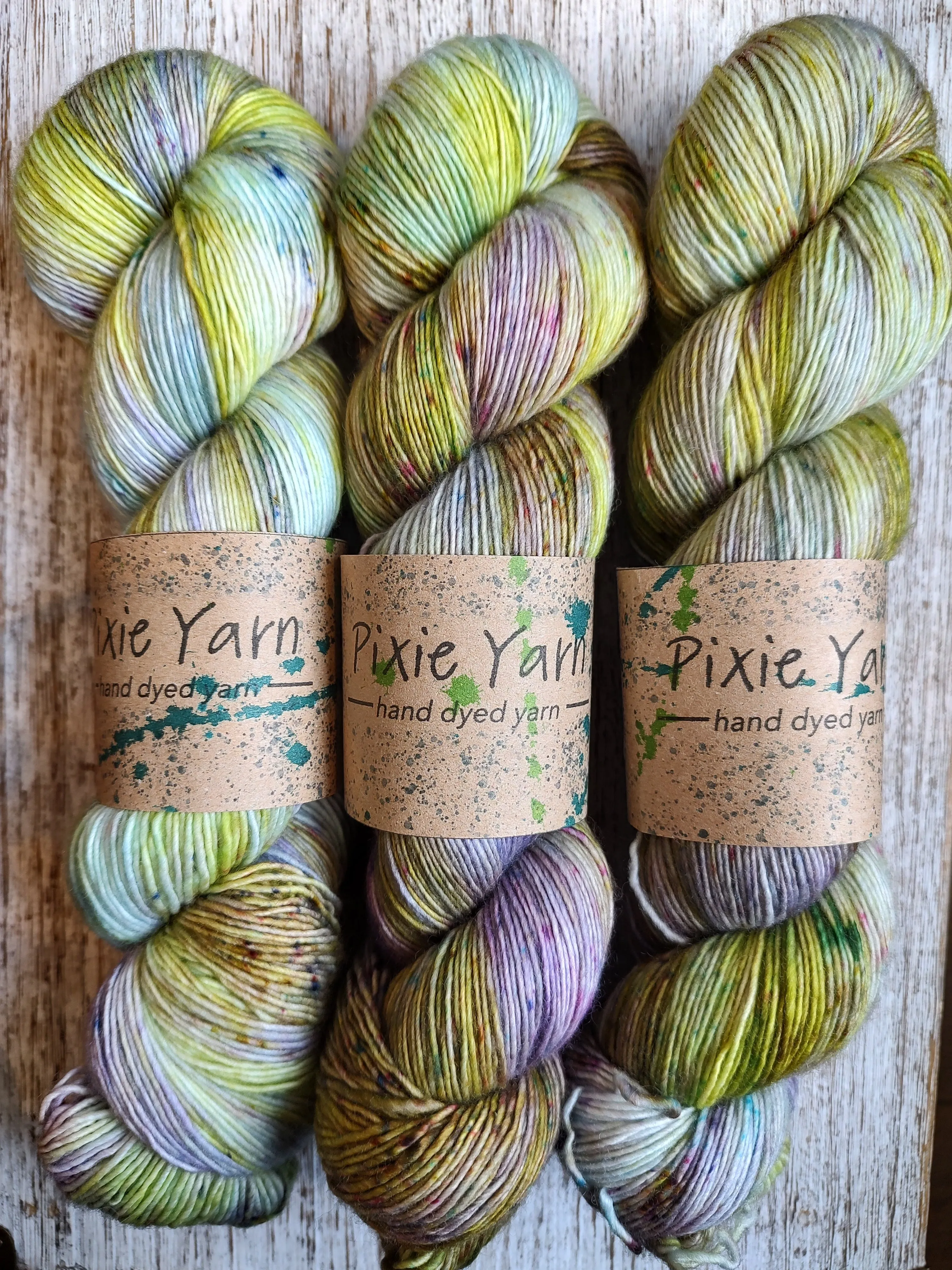 Pixie Yarn Merino Singles 4 ply