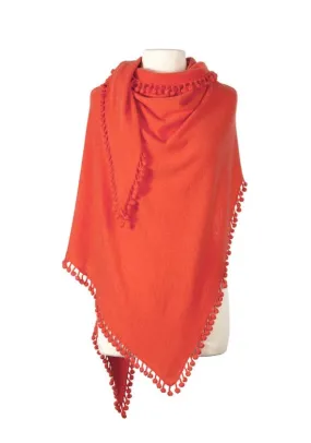 Pom Pom Triangle Wrap Flame