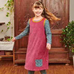 Sleeveless dress with pocket "Cordnicki Elder | Missy Flower" - 100% organic cotton