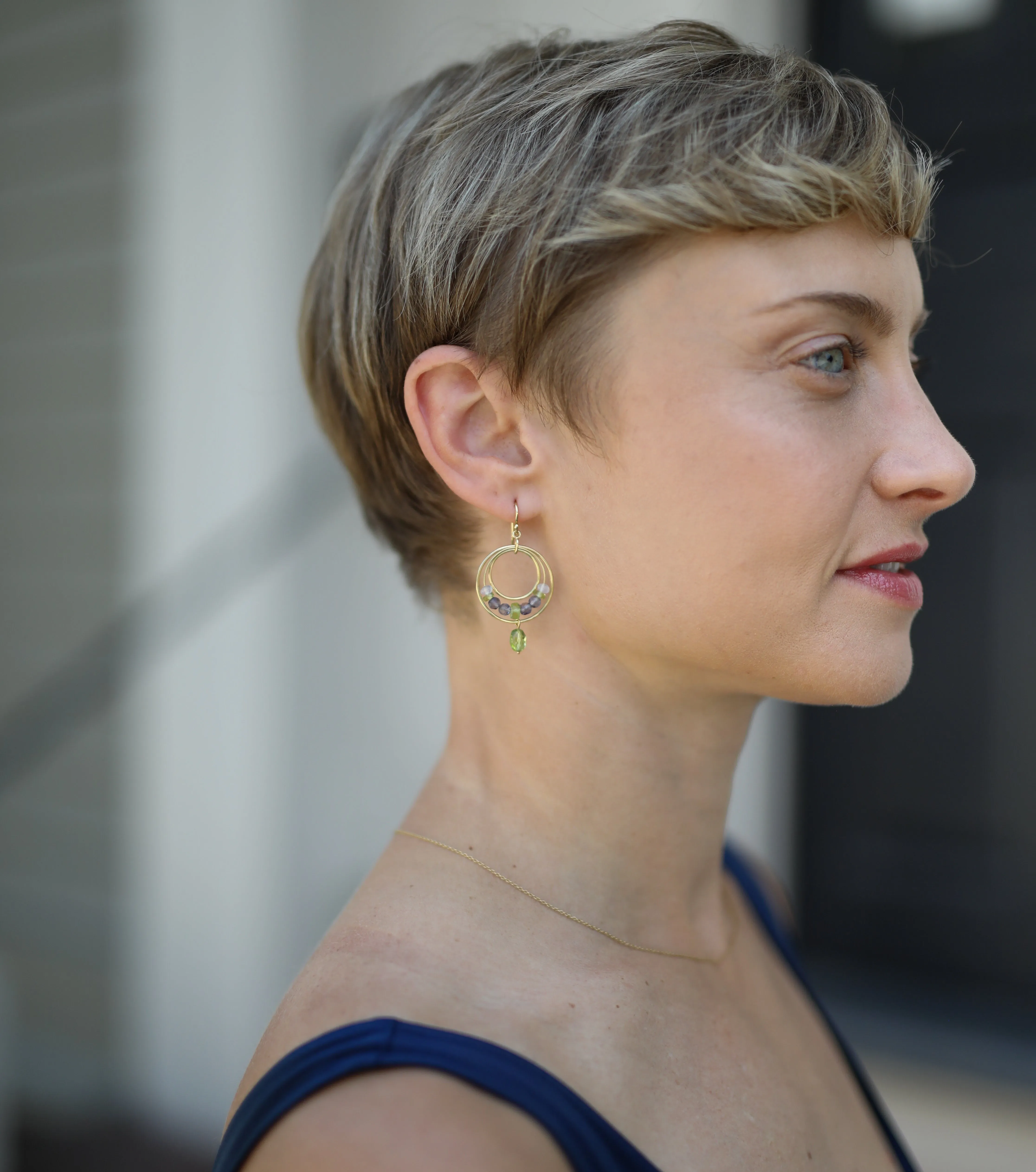 Small Party Hoop Earrings